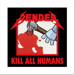 Kill All Humans Posters and Art